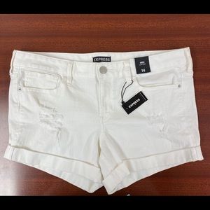 Midi Low Rise Shorts